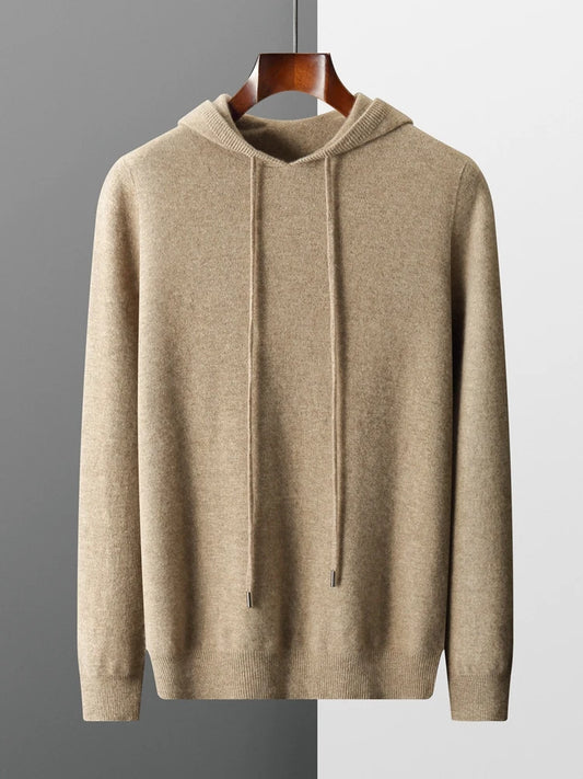 "Fior di Vento" – Cashmere Merino Wool Hoodie By Enzo Bellari®