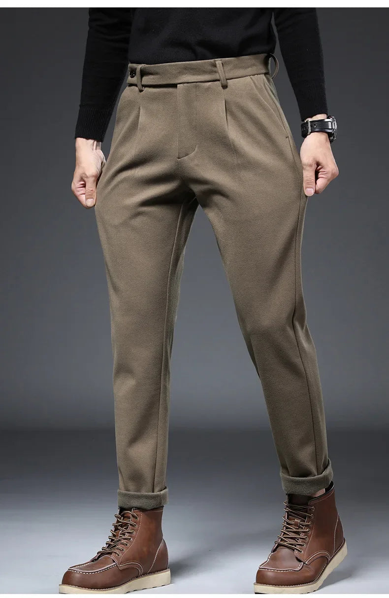 "Luce di Mare" – Slim Fit Business Pants By Enzo Bellari®