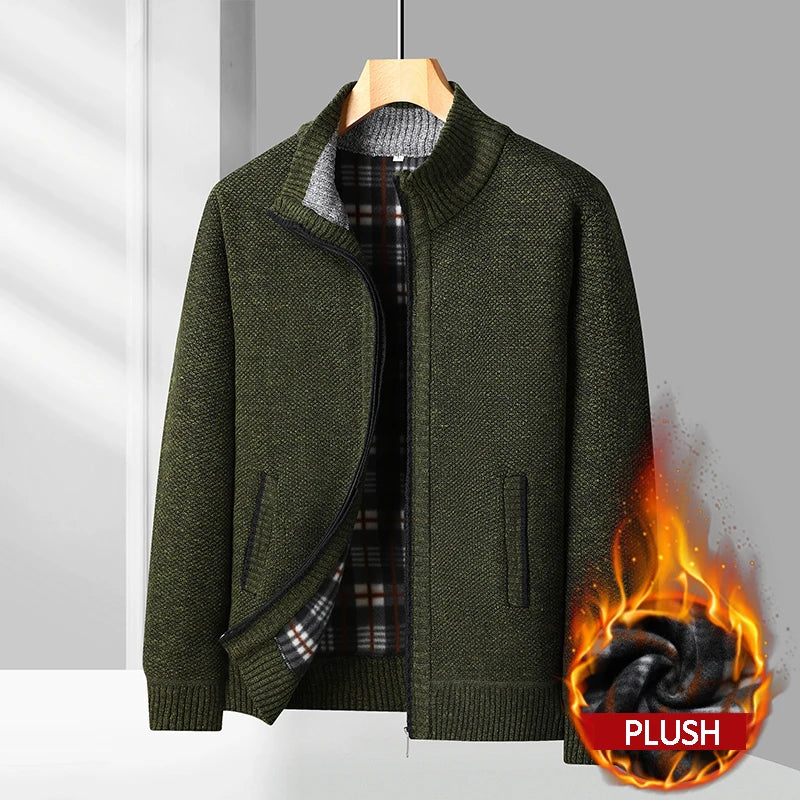 "Pelliccia Invernale" – Plush Cardigan Jacket By Enzo Bellari®