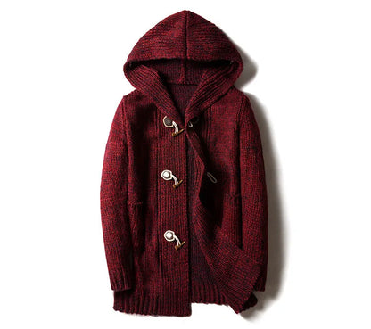 "Maglia Soffice" – Hooded Knit Sweater By Enzo Bellari®