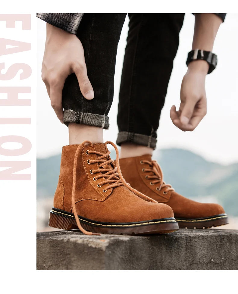 "Passo Selvaggio" – Suede Cowboy Boots By Enzo Bellari®