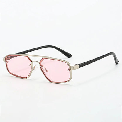 "Vista Retrò" – Vintage Rectangle Sunglasses By Enzo Bellari®