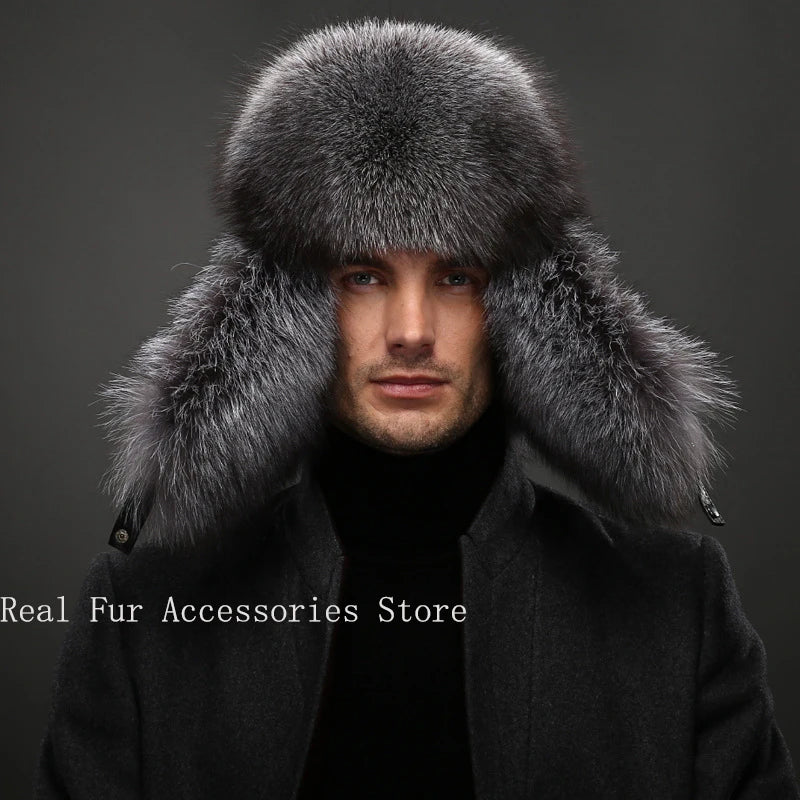 "Cappello Reale" – Fox Fur Lei Feng Hat By Enzo Bellari®