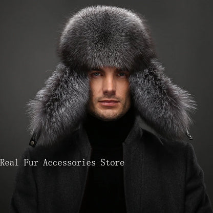 "Cappello Reale" – Fox Fur Lei Feng Hat By Enzo Bellari®