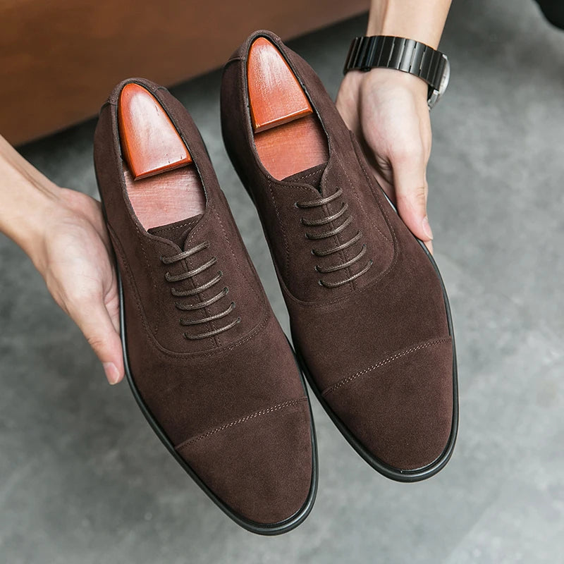 "Eleganza Nera" – Handmade Derby Shoes By Enzo Bellari®
