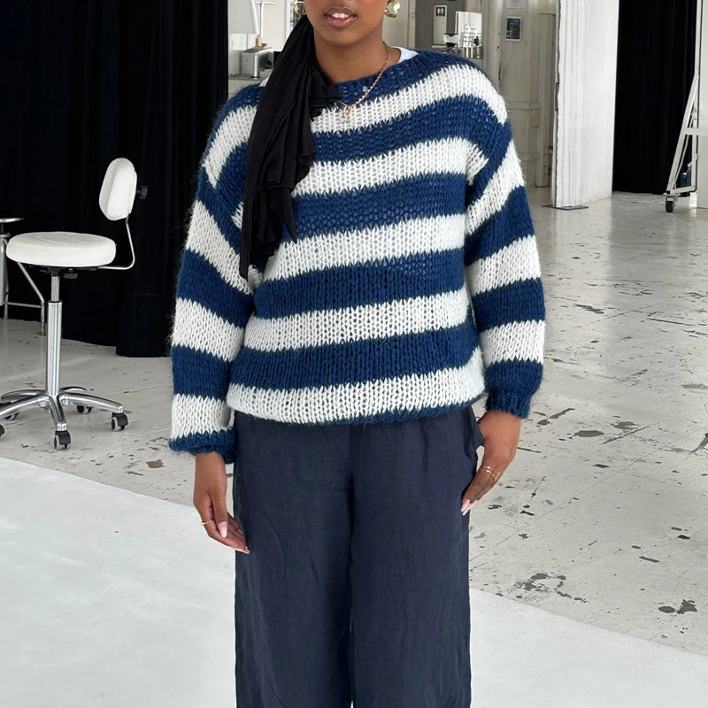 "Linea Libera" – Loose Fit Pullover By Enzo Bellari®