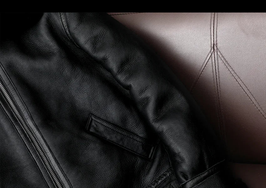 "Pelle di Cervo" – Sheepskin Fur Jacket By Enzo Bellari®