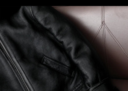 "Pelle di Cervo" – Sheepskin Fur Jacket By Enzo Bellari®