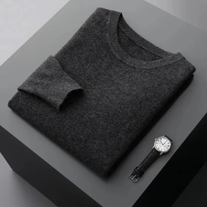 "Aria Serenata" – Wool Crew Neck Sweater By Enzo Bellari®
