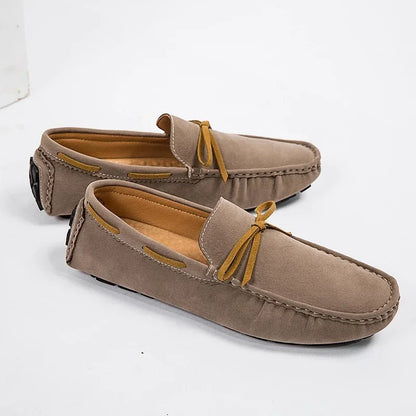 "Passo Morbido" – Suede Penny Loafers By Enzo Bellari®