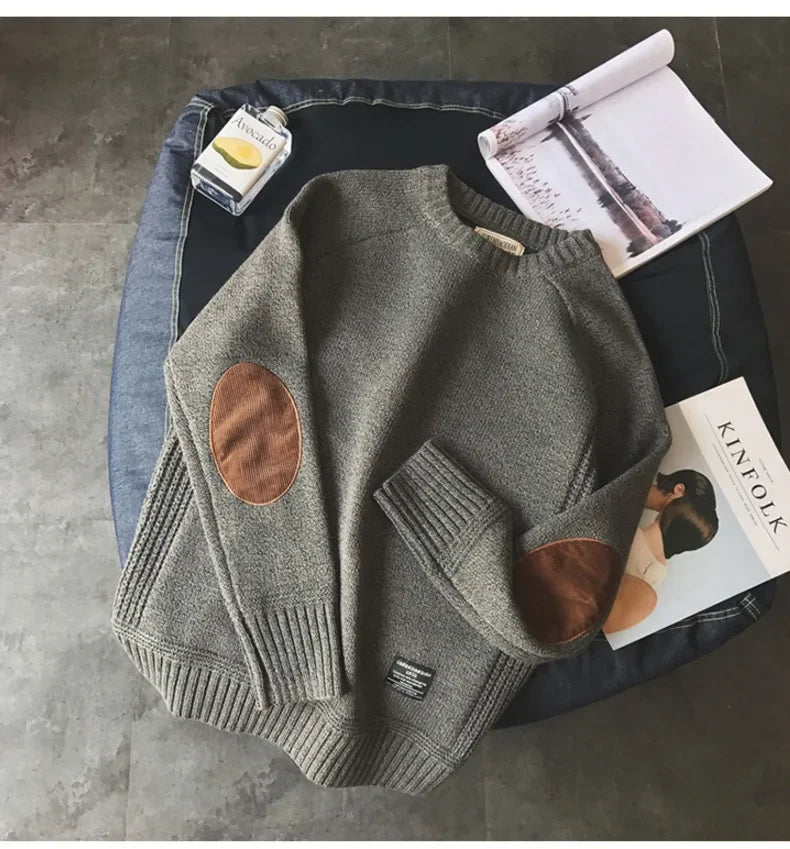 "Sole di Capri" – Thickened Knit Sweater By Enzo Bellari®