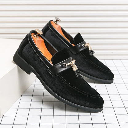 "Fior di Vento" – Patchwork Leather Loafers By Enzo Bellari®