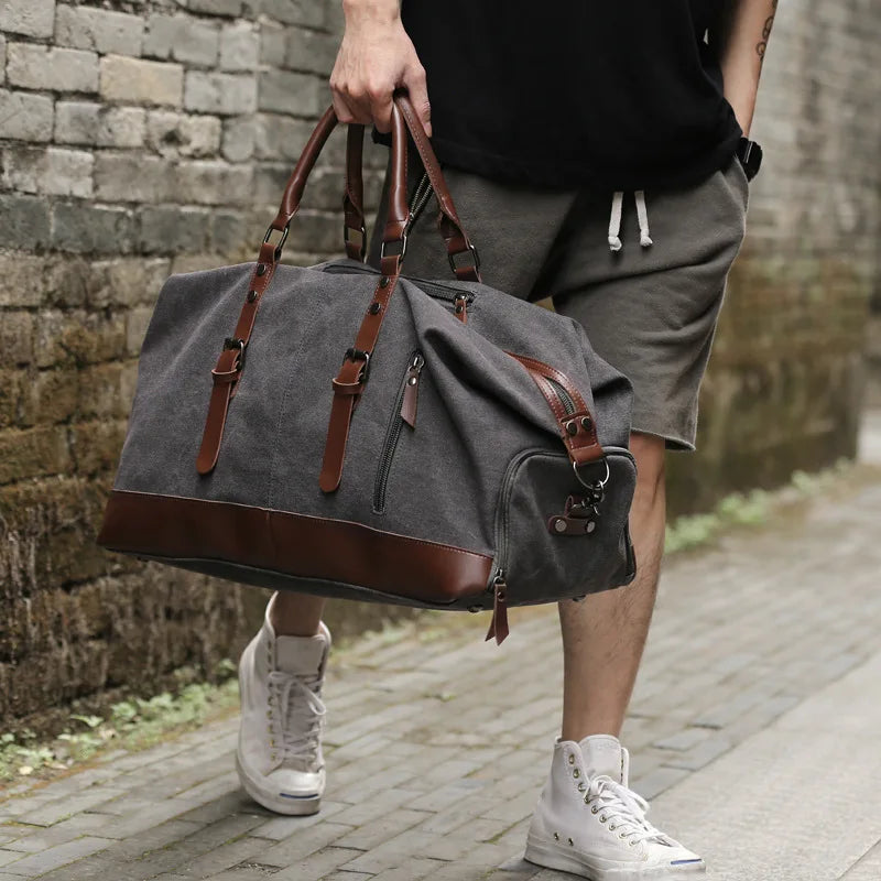 "Il Retro" – Canvas Backpack By Enzo Bellari®