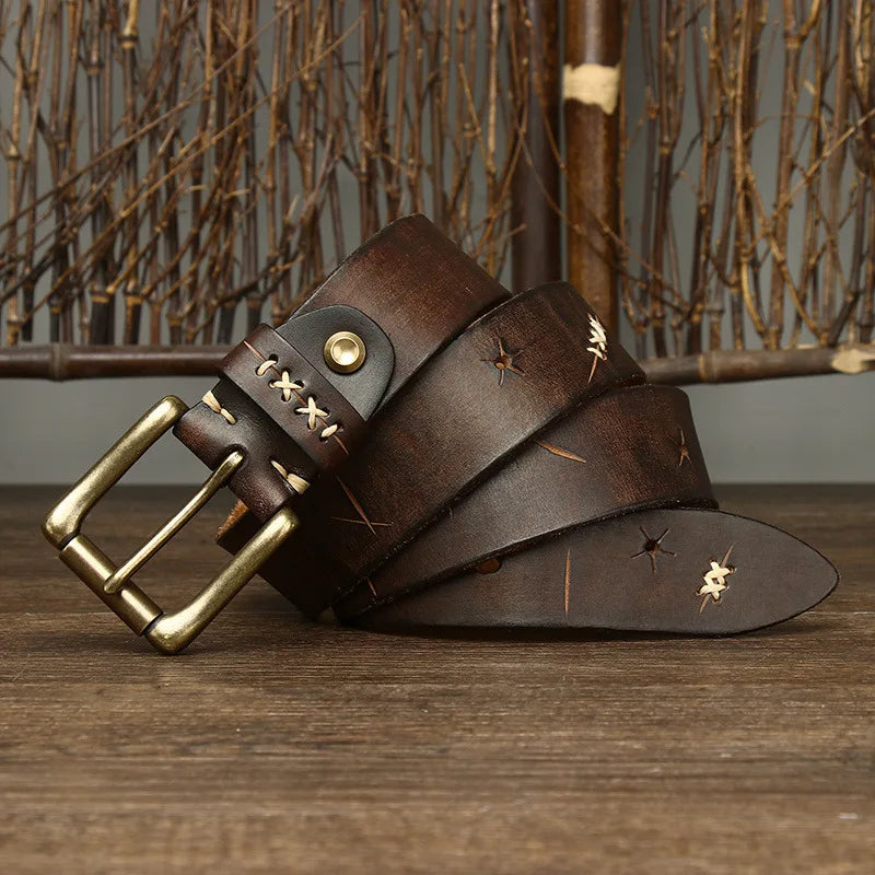 "Cintura Vera" – Genuine Leather Belt By Enzo Bellari®