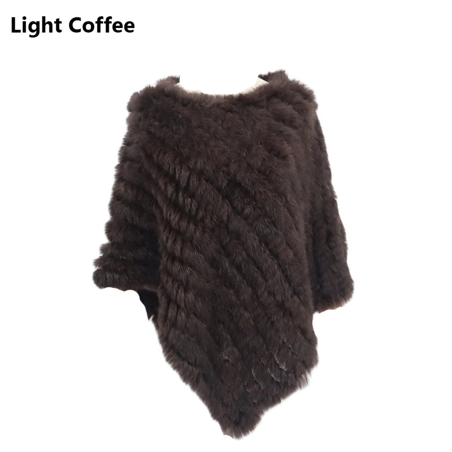 "Coniglio Reale" – Fur Poncho Vest By Enzo Bellari®