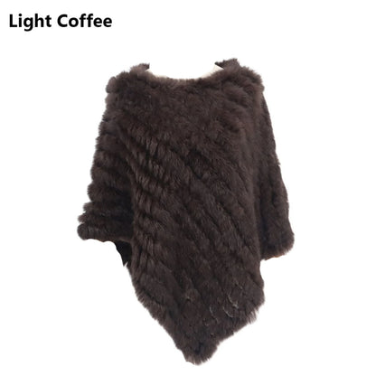 "Coniglio Reale" – Fur Poncho Vest By Enzo Bellari®