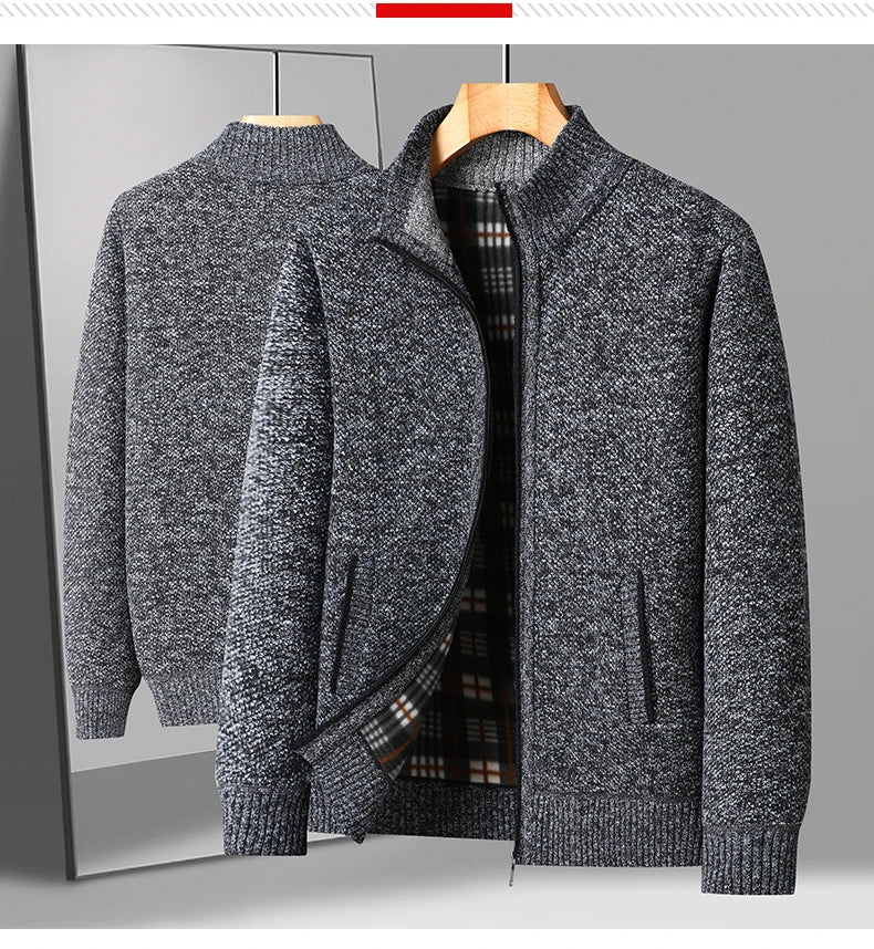 "Pelliccia Invernale" – Plush Cardigan Jacket By Enzo Bellari®