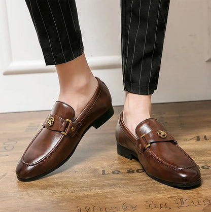 "Luciano" – Genuine Leather Loafers