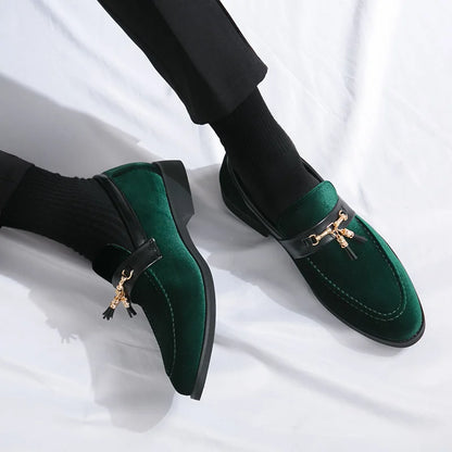 "Fior di Vento" – Patchwork Leather Loafers By Enzo Bellari®