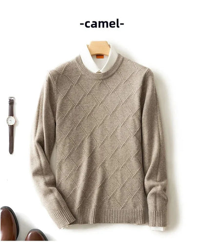 "Alma Bella" – Thickened Cashmere Sweater By Enzo Bellari®