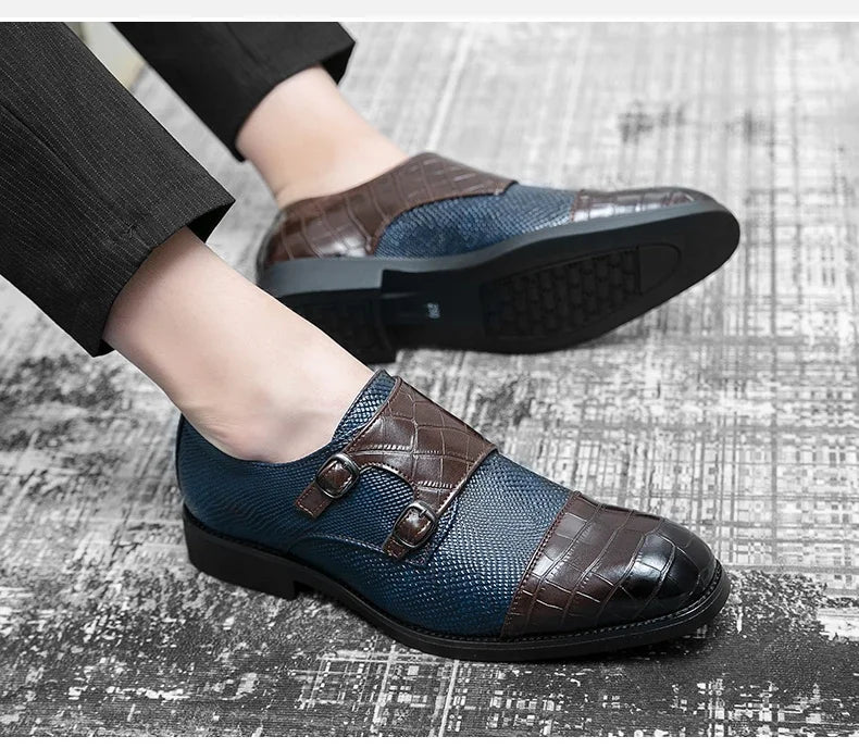 "Oro di Mare" – Leather Cap Toe Oxford Shoes By Enzo Bellari®