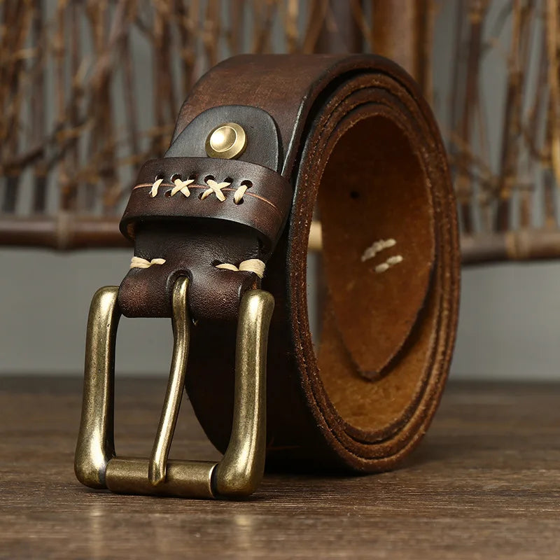 "Cintura Vera" – Genuine Leather Belt By Enzo Bellari®