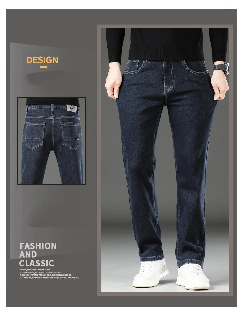 "Taglio Slim" – Stretch Denim Jeans By Enzo Bellari®