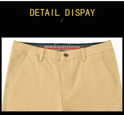 "Slim Naturale" – Cotton Slim Fit Pants By Enzo Bellari®