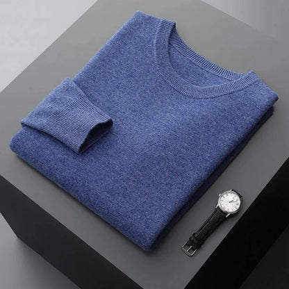 "Aria Serenata" – Wool Crew Neck Sweater By Enzo Bellari®