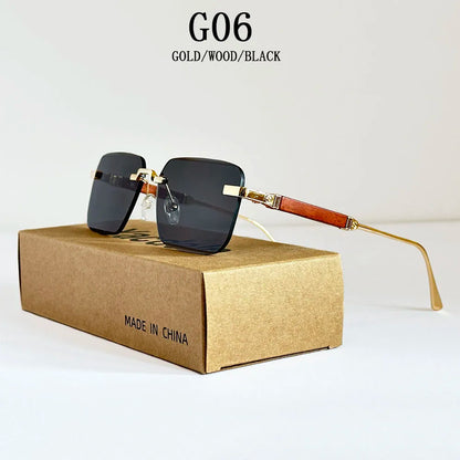 "Linea Invisibile" – Rimless Fashion Sunglasses By Enzo Bellari®