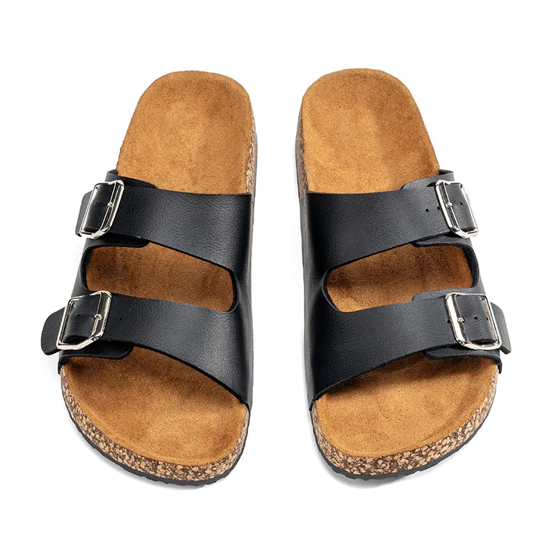 "Luna Dorata" – Unisex Cork Slippers By Enzo Bellari®
