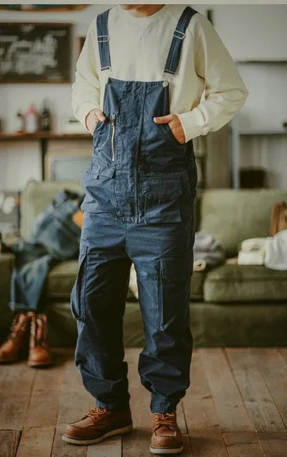 "Aria Serenata" – Multi-Pocket Work Jumpsuit By Enzo Bellari®