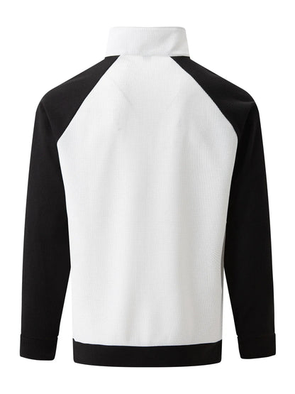 "Luna Dorata" – Checkered Color Block Jacket By Enzo Bellari®