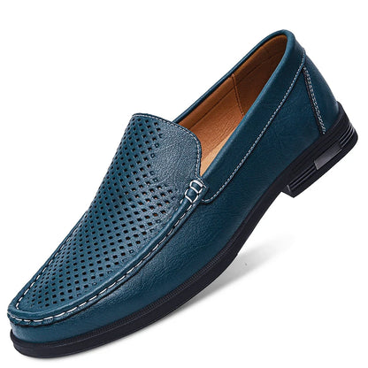 "Scivolo Vero" – Leather Slip-on Loafers By Enzo Bellari®