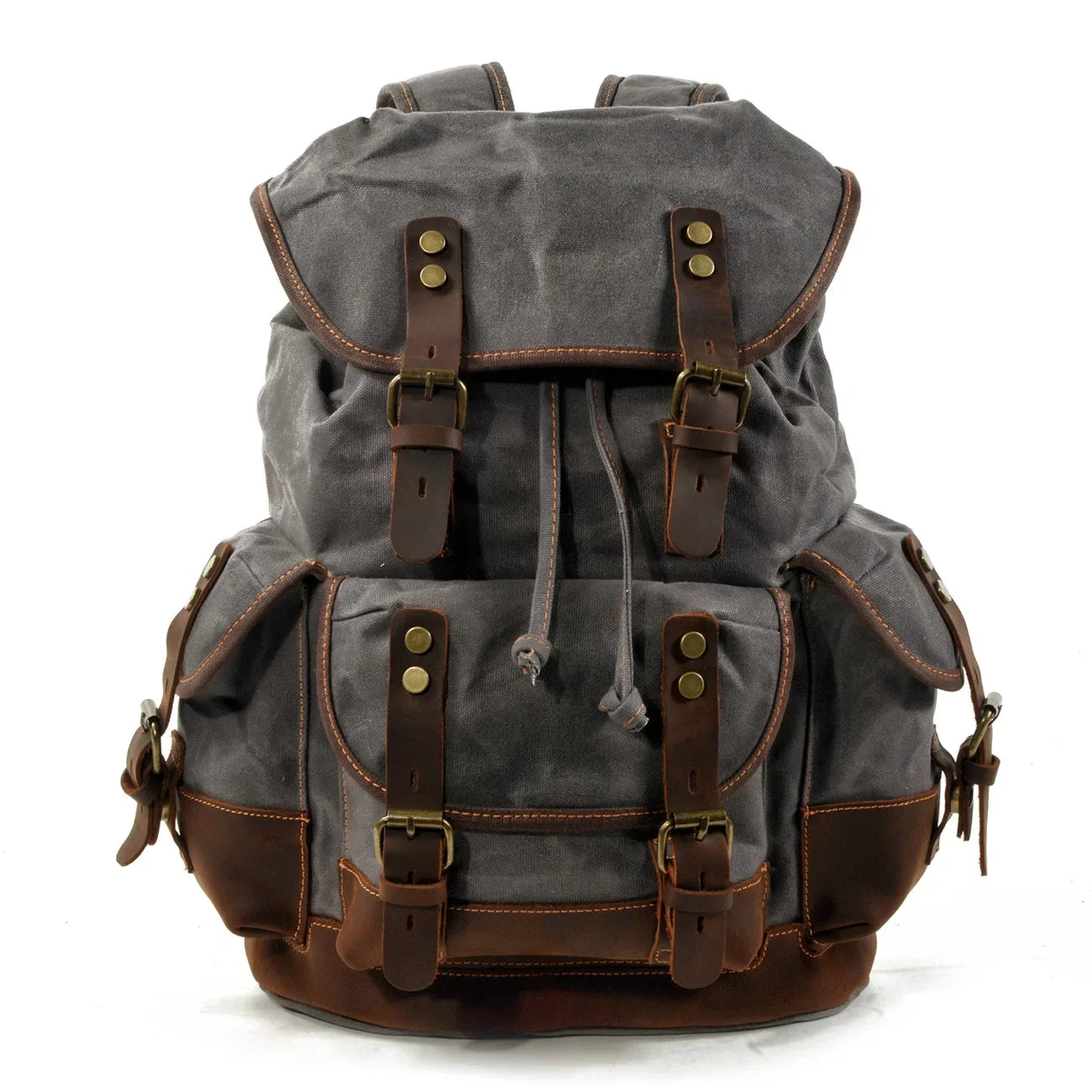 "Fior di Vento" – Waterproof Waxed Canvas Backpack By Enzo Bellari®