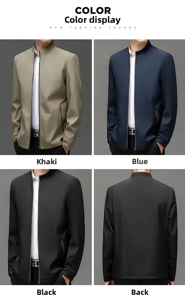 "Taglio Nobile" – Stand Collar Jacket By Enzo Bellari®