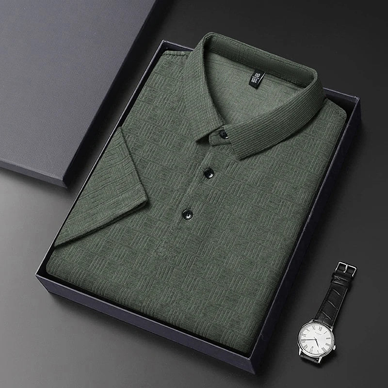 "Filo Naturale" – Cotton Hemp Polo Shirt By Enzo Bellari®