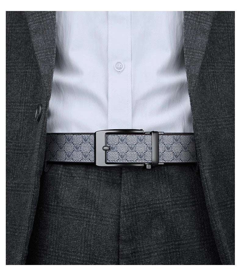 "Cintura Automatica" – Buckle Leather Belt By Enzo Bellari®