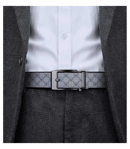 "Cintura Automatica" – Buckle Leather Belt By Enzo Bellari®