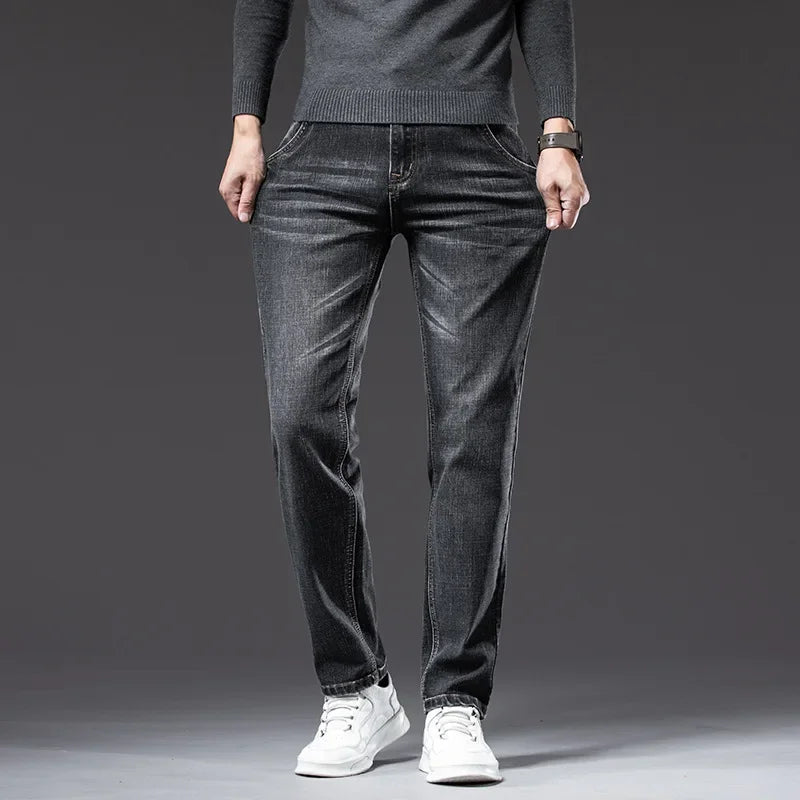 "Fior di Vento" – Loose Fit Straight Leg Jeans By Enzo Bellari®